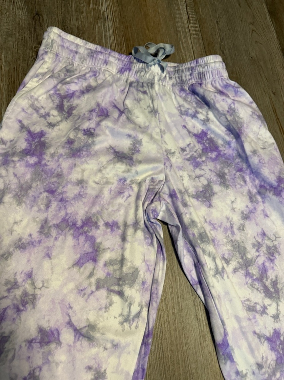 Cuddl Duds Purple Tie-Dye Pajama Set - Picture 7 of 8